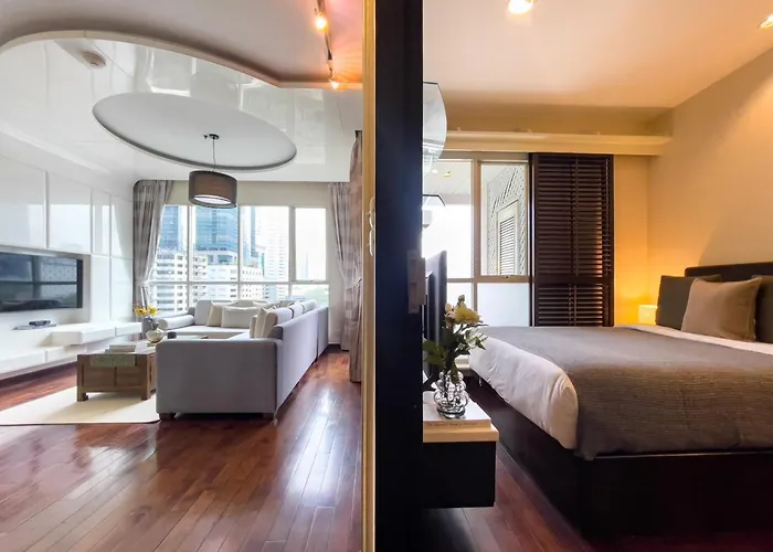 公寓 300m Bts L Large 110 Sqm L Pool And Sauna 曼谷